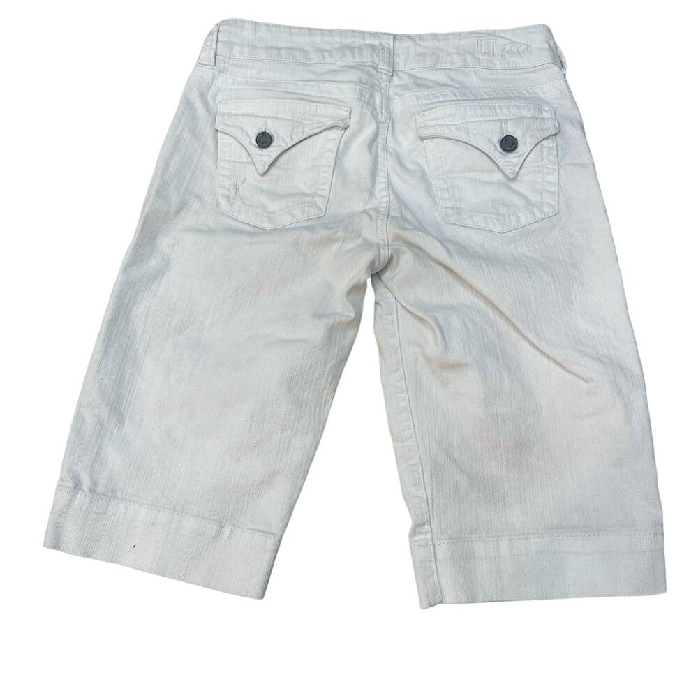 Kut from the Kloth Linen Look White Bermuda Shorts Size 6 - Picture 4 of 15